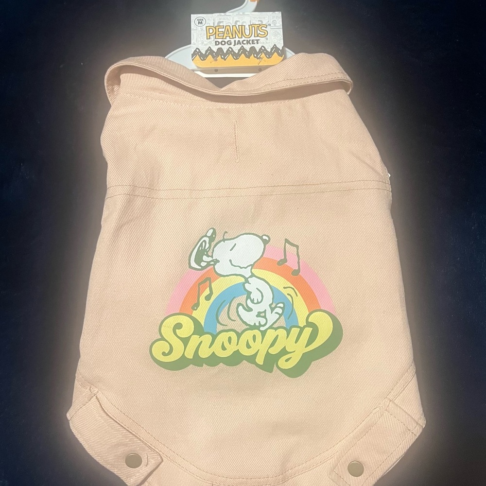 Peanuts beige Snoopy Dog Sweater Cozy Clothing